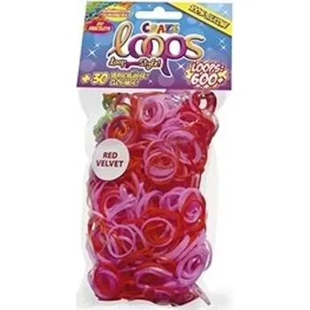 kreativní sada Gumičky na pletení Loom 600 ks