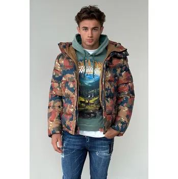 Pánská bunda BLAUER 25WBLUC02153 maskáčová Velikost: M