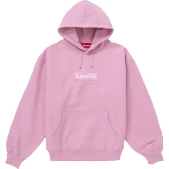 Pánská mikina Supreme Box Logo Hooded Sweatshirt (FW24) Pink Velikost: M