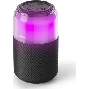 Audio Hama Can Speaker, Bluetooth reproduktor ve tvaru plechovky, 5 W, 4 světelné režimy
