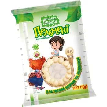 Pelmeně s kurecim a krutim masem 777g BB