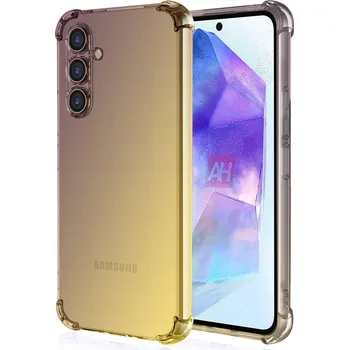 Pouzdro na mobilní telefon Kryt Xiaomi Redmi 13C 5G Shock duhový purpurovo-žlutý (obal neboli pouzdro na Xiaomi Redmi 13C 5G)