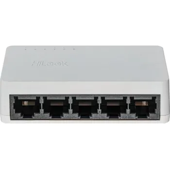 Switch HiLook Powered by HIKVISION switch NS-0505D/ 5x port/ 1000 Mbps RJ45 ports/ 1 Gbps/ Plast