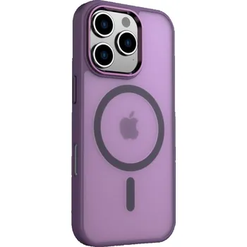 Náhradní kryt pro mobilní telefon Swissten pouzdro magstick flex pro apple iphone 16 pro max fialové