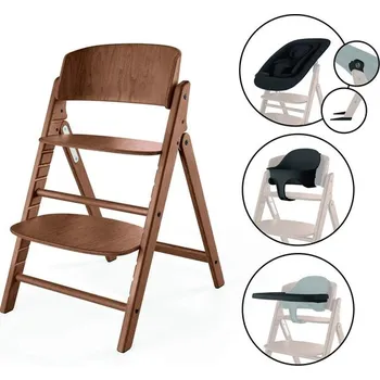 Jídelní židlička Cybex Kojicí židlička Click & Fold s houpátkem a táckem 4 v 1 All Natural