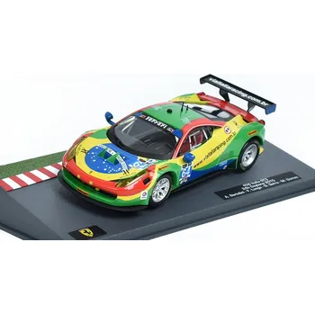 autíčko DeAgostini Ferrari 458 Italia GT3 #64 24h Daytona 2015 1:43 - SpecialC časopis s modelem Ferrari 458 Italia - kovový model