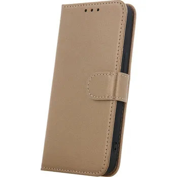 Pouzdro na mobilní telefon Smart Caro Smart CLASSIC pro Xiaomi RedMi 13C zlatá