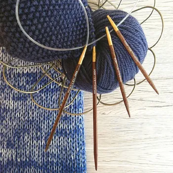 Pony Perfect vyměnitelné dřevěné jehlice Velikost: 10.0 mm