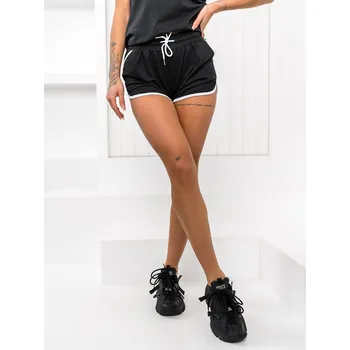 Oblečení a móda Černé dámské teplákové kraťasy Bolf 8K208A1 - L