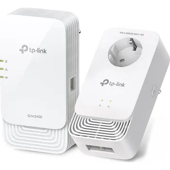 Stavebniny TP-Link PGW2440 KIT Powerline adaptér, G.hn2400, KIT 1× PGW2440 + 1× PG2400P, WiFi AX1800
