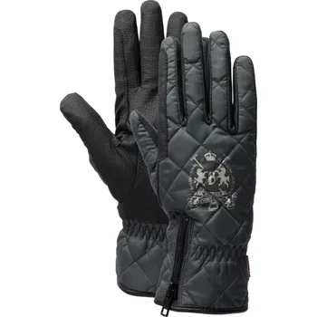 Zimní jezdecké rukavice Horze B Vertigo Onyx Černá 8