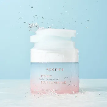 APERIRE - Purity Blue Toner Pad - Čisticí tonerové tampóny pro zdravou a čistou pleť - 140 ml