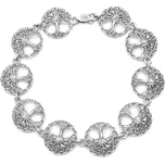 Stříbrný náramek strom života Helli