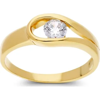 Prsten Leru Zlatý prsten se zirkonem 3 varianty Velikost a váha prstenu: 53(váha 2,44g)žluté zlato