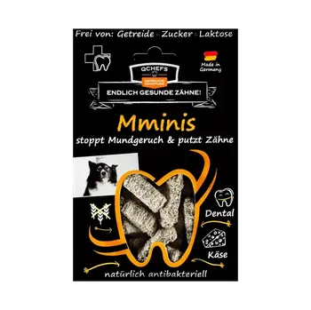 Krmivo pro koně Tyčinky na čištění zubů speciálně pro malé psy Mminis, Sáček 75g