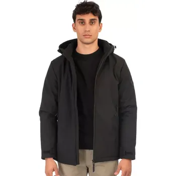 Pánská softshellová bunda Velká pánská softshellová bunda Double Urban Outfitters MJK-2026 černá (8XL)