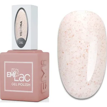 Lak na nehty emi E.MiLac MN Verona #281, 9 ml. - Barevný gellak
