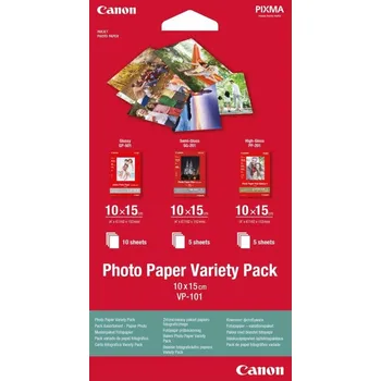 Fotopapír Canon fotopapír VP-101 10x15 Variety Pack