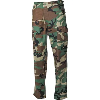 Pánské kalhoty M.F.H. (Německo) Maskáčové kalhoty BDU - Rip Stop - Woodland Velikost: XXL