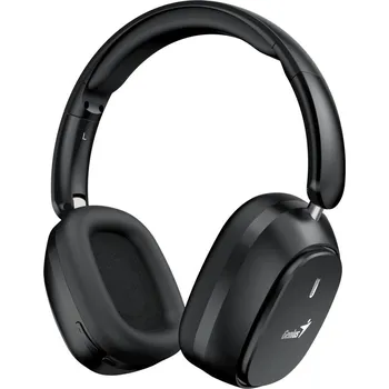 Sluchátka GENIUS bezdrátový headset HS-820BT/ černý/ BT5.4/ USB-C nabíjení/ skládací