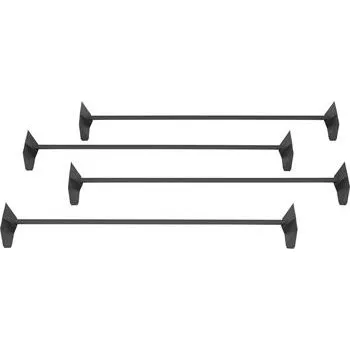 Věšák SERVETTO Papillon věšák na kalhoty - tyče antracit