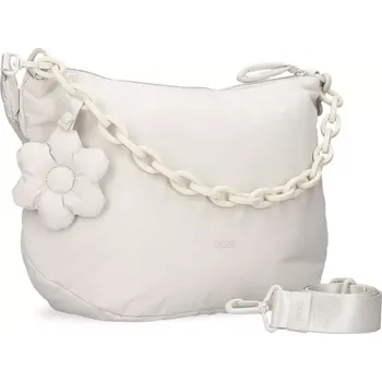 Kabelka Kabelka crossbody se dvěma popruhy Zwei HA140 WHI