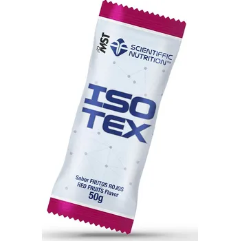 Nápoj pro sportovce Scientiffic Nutrition Jednorázová dávka izotonického prášku Isotex 50 g (červené ovoce)