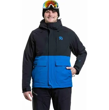 Pánská zimní bunda na lyže/snowboard Meatfly Vertigo jacket 25/26 Black/Blue Sky S