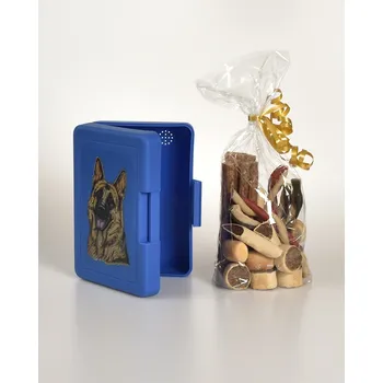 Chovatelství Německý ovčák - svačinový box s pamlsky pro psy (20 ks pamlsků)