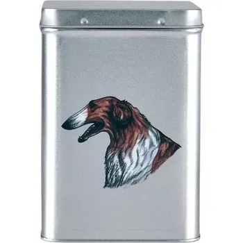 Dóza na potraviny Plechová dóza - barzoj (objem 1,5 l)