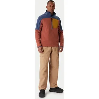 Pánská mikina Cotopaxi Fleecová mikina Abrazo Fleece Half F20471M53 Hnědá Regular Fit M