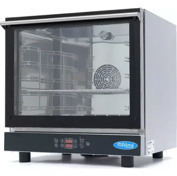 Vestavná trouba Maxima Kombinovaná parní Trouba - vhodná pro 5 Zásobníky (1/1 GN / 60 x 40 cm) - Digitální Displej - 400V | 08500204