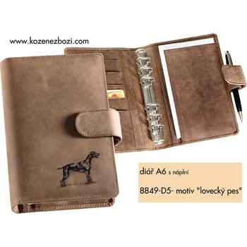 Diář Diář A6 "Lovecký Pes" - Dárek pro milovníka psů