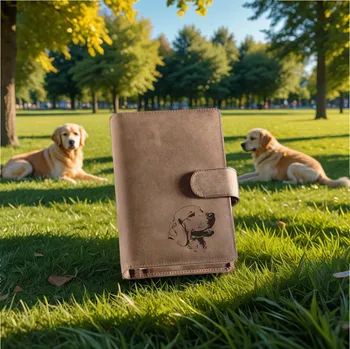 Diář Diář A6 "Zlatý retrívr" - Dárek pro milovníka psů