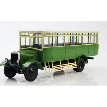 autíčko Ya 6 - 1:43 MODIMIO - Naše autobusy časopis s modelem #37 Ya 6- kovový model autobusu