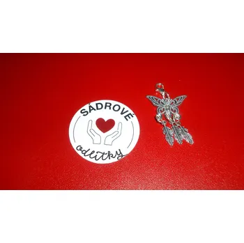 HandMade by VeJa Přívěšek na klíče - moty #769;l s per #780;i #769;m na karabince