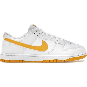 Pánské tenisky Nike Dunk Low White University Gold Velikost: 45.5 DV0831-110