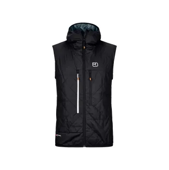 Pánská vesta Ortovox PIZ BOÉ VEST M black raven M; Černá vesta + DÁREK DLE VÝBĚRU!