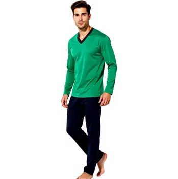 Pánské pyžamo Pánské Pyžamo Dlouhé FOLTÝN PD 161 Velikost: L