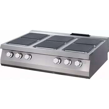 Sporák Maxima Sporák Premium - 6 hořáků - elektrický - tříplotýnkový - hloubka 90 cm | 09398537