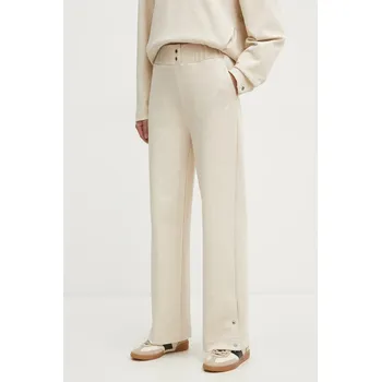 Tepláky BOSS béžová barva, melanžové, 50532017 08X, vel. S