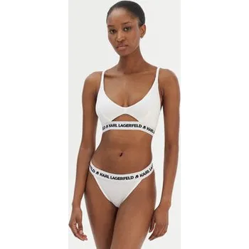 Kalhotky KARL LAGERFELD Brazilské kalhotky A1W47011 Bílá XL