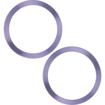 OEM MagSafe magnetický kroužek 2ks / světle fialová