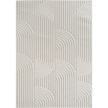 Koberec Kusový koberec Helix 2201 cream - Kruh 120 cm průměr