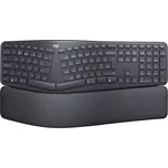 Logitech K860/Bezdrátová Bluetooth/US layout/Černá