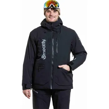 Pánská zimní bunda na lyže/snowboard Meatfly Manifold jacket 25/26 Black XXL