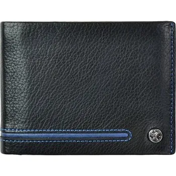 Peněženka SEGALI 753 115 2007 černá/modrá