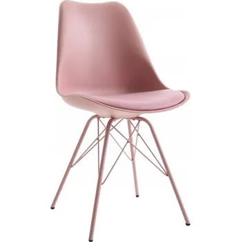 Jídelní židle 2SET jídelní židle SCANDINAVIA RETRO růžová