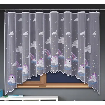 Dětská hotová záclona - Poníci - 300 x 150 cm