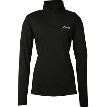Phenix Basic Set-in Sleeve 1/2 Zip Tee - black 36